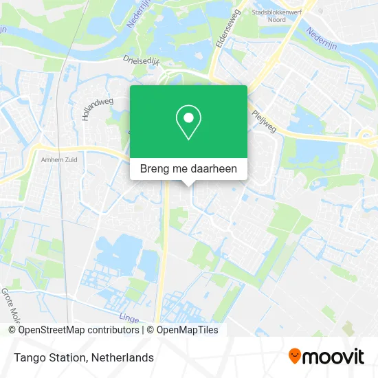 Tango Station kaart