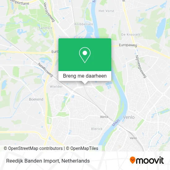 Reedijk Banden Import kaart