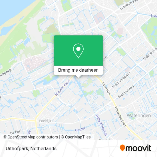 Uithofpark kaart
