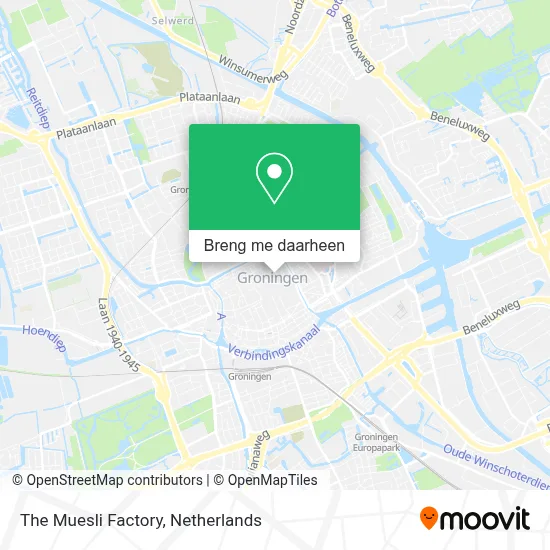 The Muesli Factory kaart