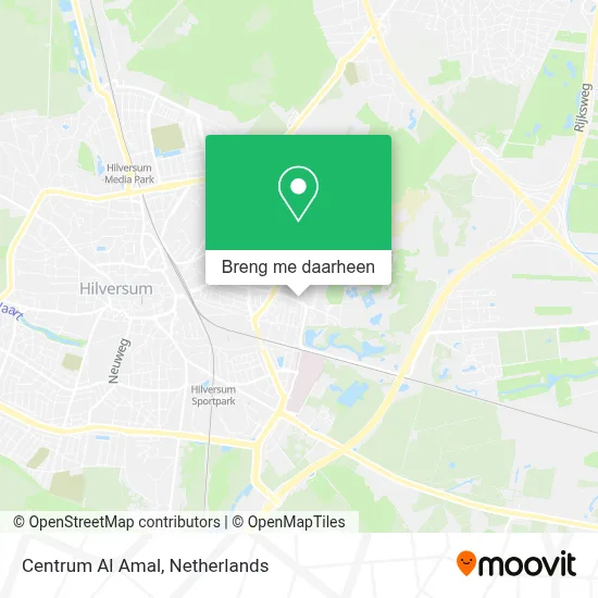 Centrum Al Amal kaart