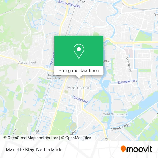 Mariette Klay kaart
