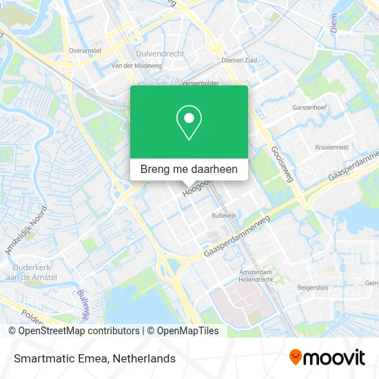 Smartmatic Emea kaart