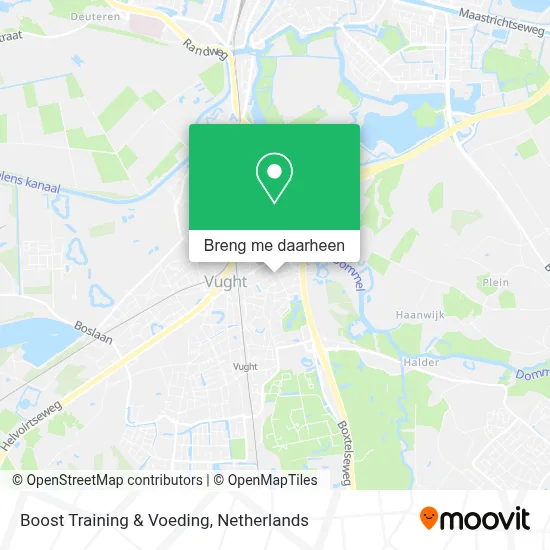 Boost Training & Voeding kaart