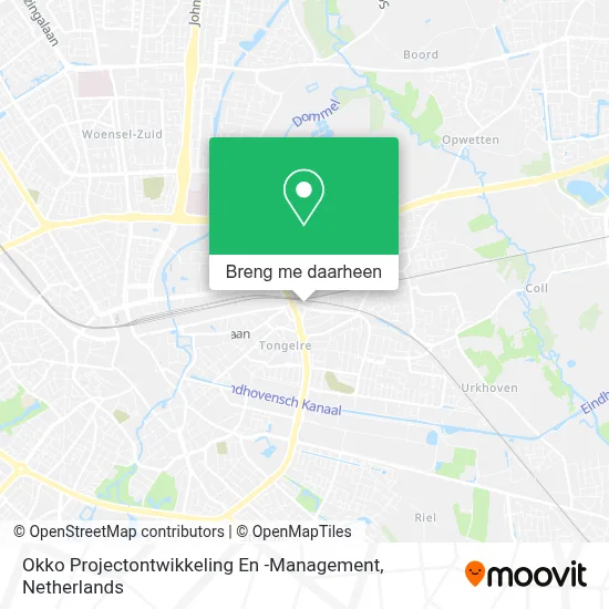 Okko Projectontwikkeling En -Management kaart