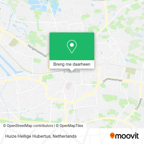 Huize Heilige Hubertus kaart