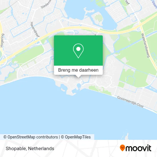Shopable kaart