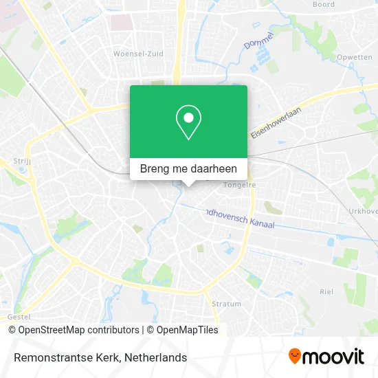 Remonstrantse Kerk kaart
