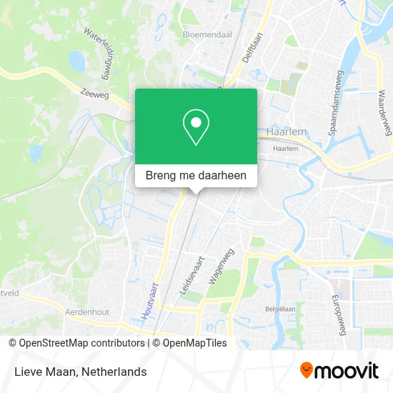 Lieve Maan kaart