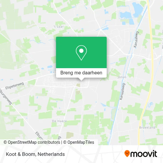 Koot & Boom kaart