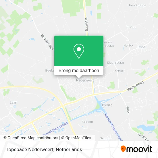 Topspace Nederweert kaart