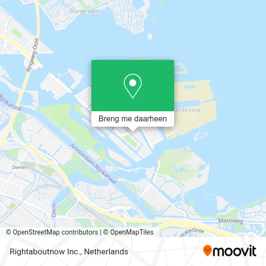 Rightaboutnow Inc. kaart