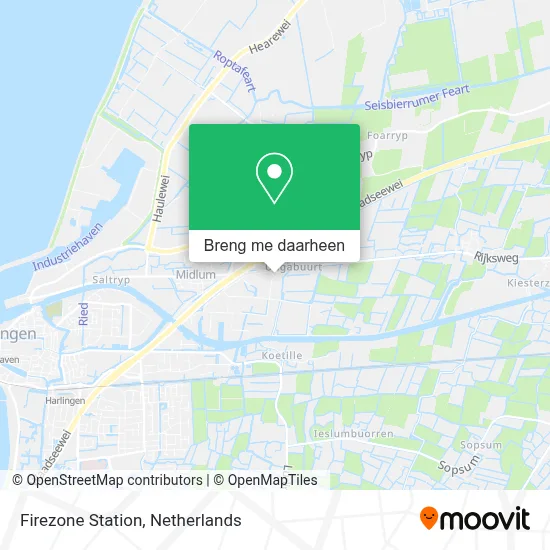 Firezone Station kaart