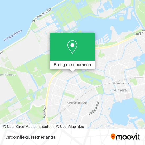 Circomfleks kaart