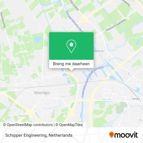 Schipper Engineering kaart