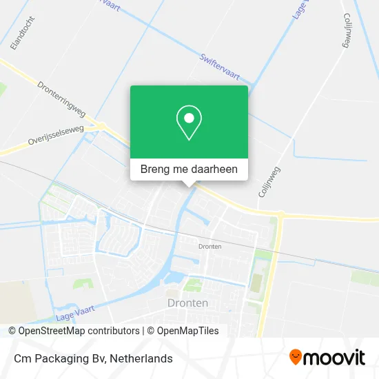 Cm Packaging Bv kaart