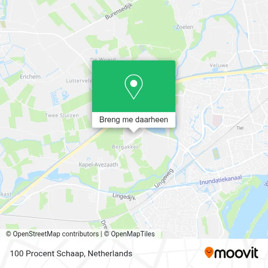 100 Procent Schaap kaart