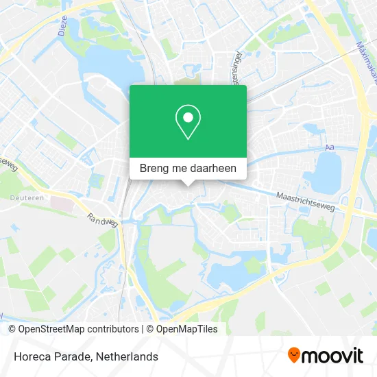 Horeca Parade kaart
