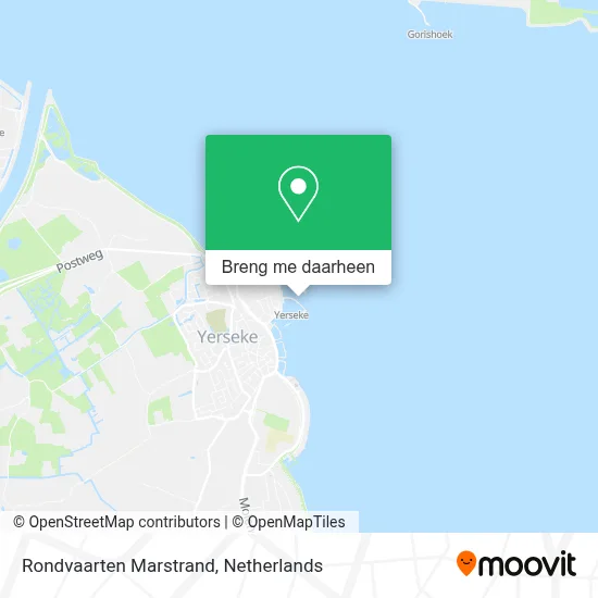 Rondvaarten Marstrand kaart