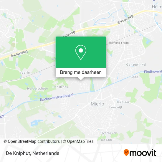 De Kniphut kaart