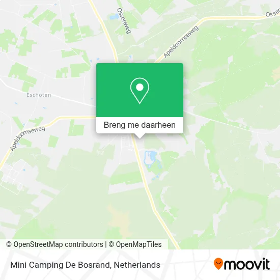 Mini Camping De Bosrand kaart