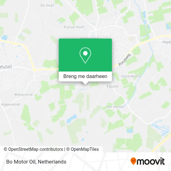 Bo Motor Oil kaart