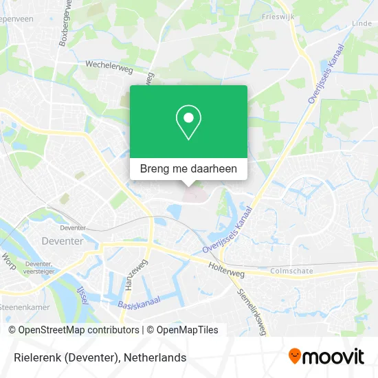Rielerenk (Deventer) kaart