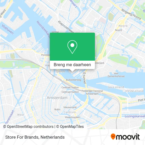 Store For Brands kaart