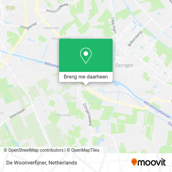 De Woonverfijner kaart