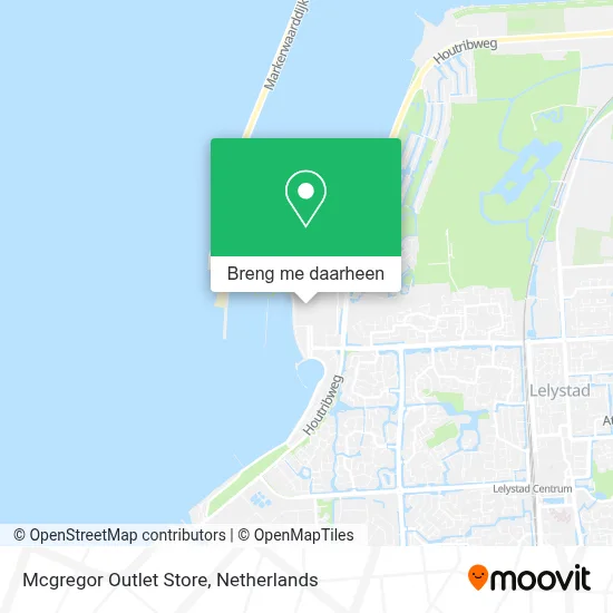 Mcgregor Outlet Store kaart