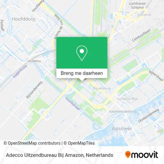 Adecco Uitzendbureau Bij Amazon kaart