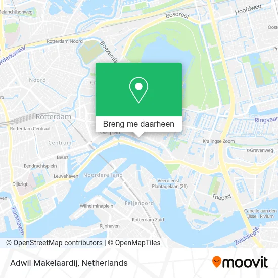 Adwil Makelaardij kaart