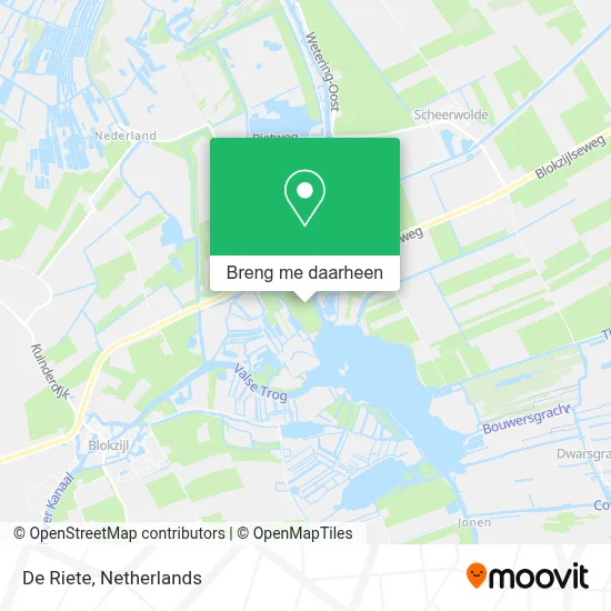 De Riete kaart