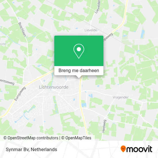 Synmar Bv kaart