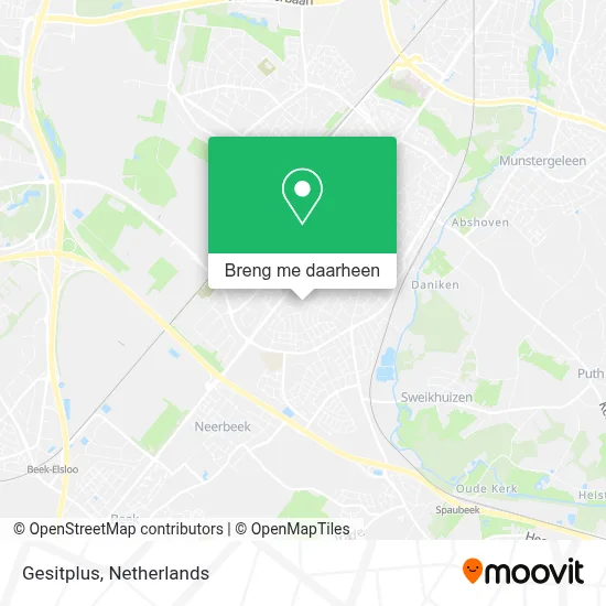 Gesitplus kaart