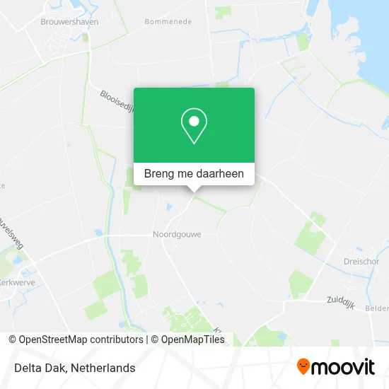 Delta Dak kaart