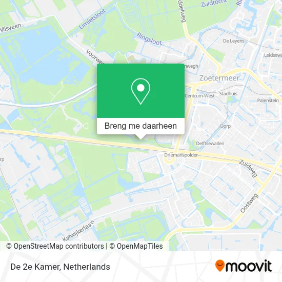 De 2e Kamer kaart