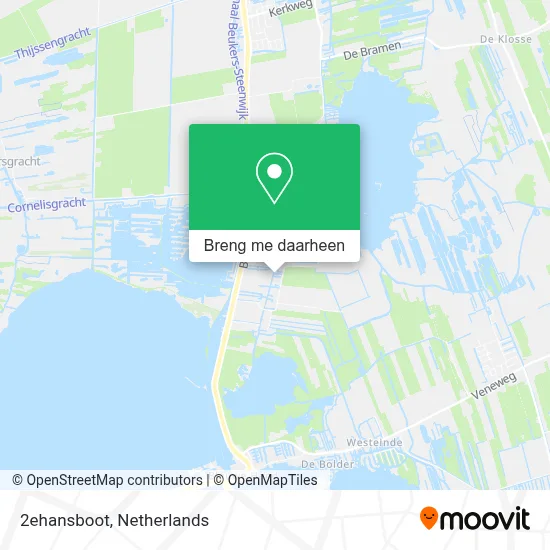 2ehansboot kaart