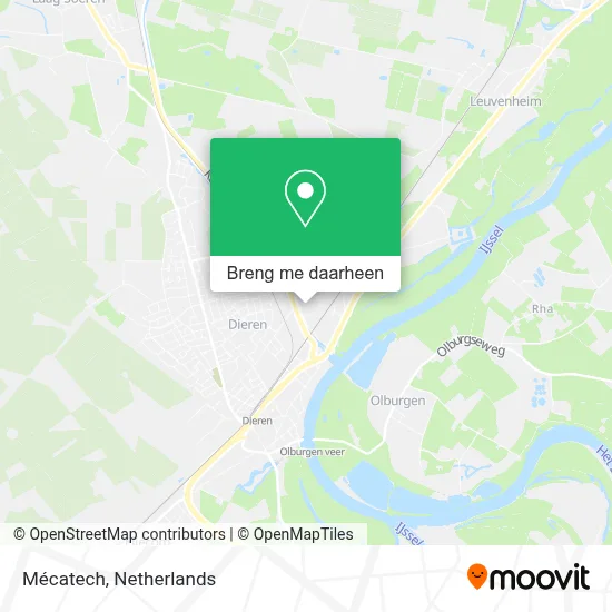 Mécatech kaart