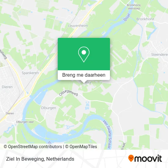 Ziel In Beweging kaart
