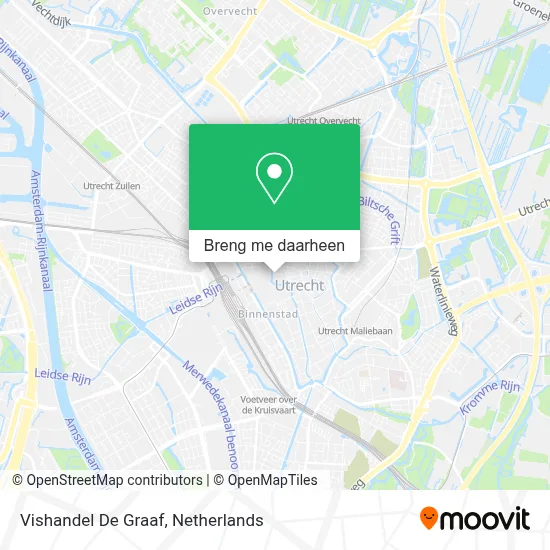 Vishandel De Graaf kaart