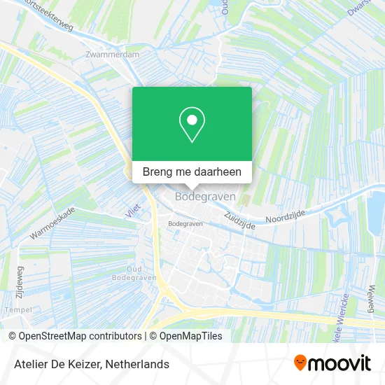 Atelier De Keizer kaart