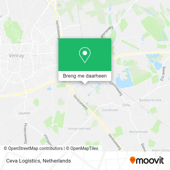 Ceva Logistics kaart