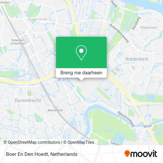 Boer En Den Hoedt kaart