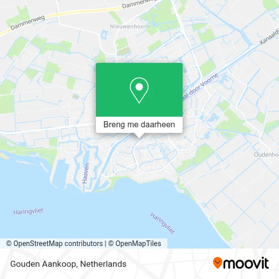 Gouden Aankoop kaart