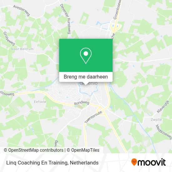 Linq Coaching En Training kaart