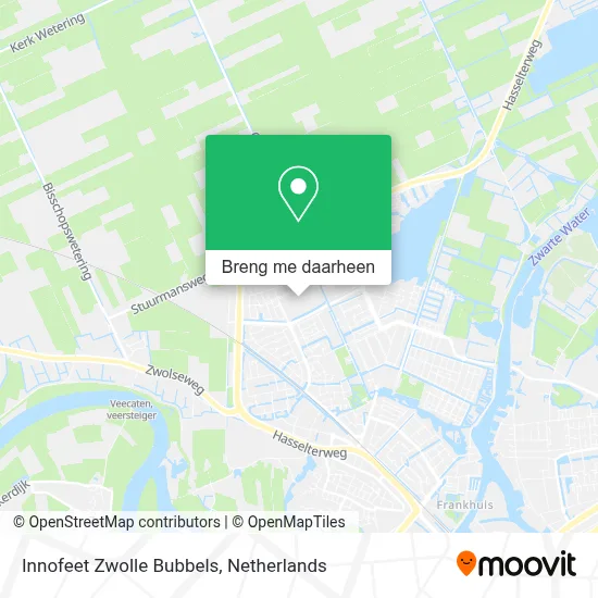 Innofeet Zwolle Bubbels kaart