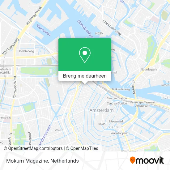 Mokum Magazine kaart