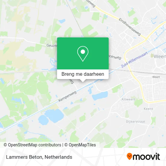 Lammers Beton kaart
