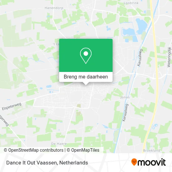 Dance It Out Vaassen kaart